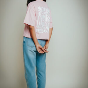 Bueno es Dios - Cropped (Pink)